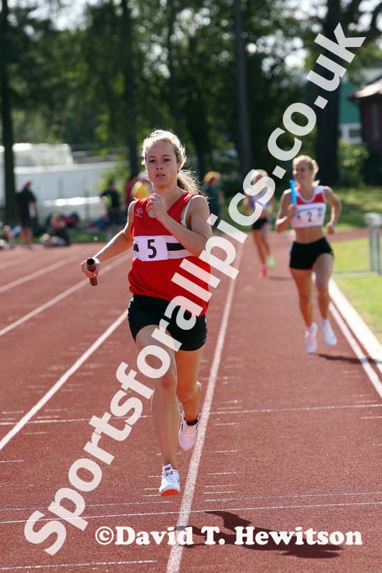 Womens 4 x 400 metres relay, North of England Division 2E, Morpeth.